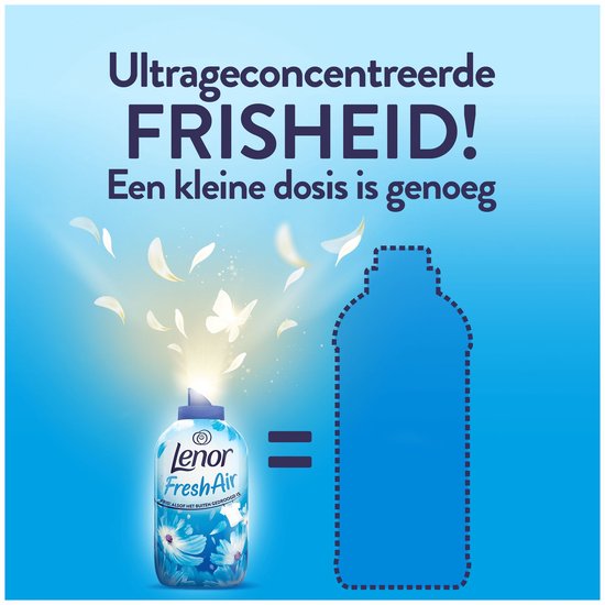 Lenor Fresh Air Adoucissant - Fraîcheur Matinale - 6 x 36 Lavages