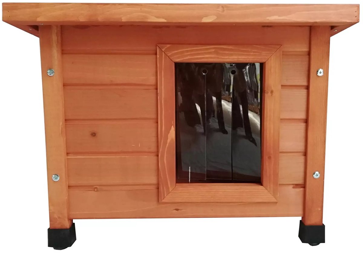 @pet Kattenhuis Bruin 68.5 X 54 X 51.5 Cm Knaagdierhuis