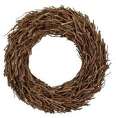 DBT Krans Landelijk Wijntakken-Natuurlijke Materialen Bruin D 40 cm