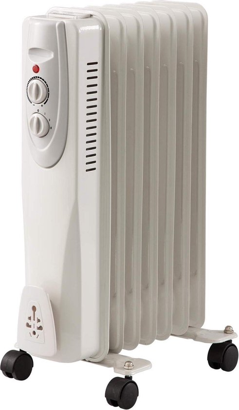 Triviaal krassen Verrassend genoeg Glowmaster 1500W olie gevulde elektrische radiator 1.5kw draagbare kachel 3  warmte... | bol.com