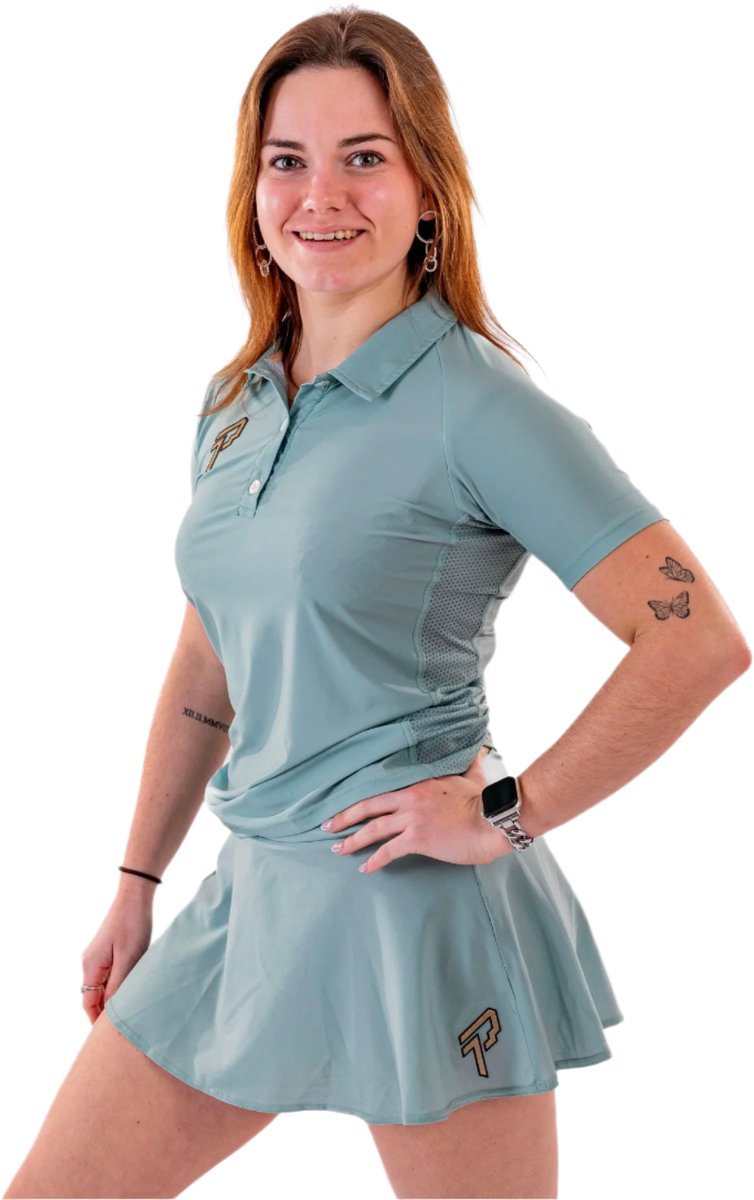 Proma Sports - Performance Polo - Moss Green (Women) - M/L - Tennis - Padel - Hockey - Football