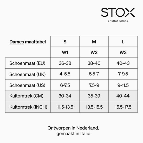 STOX Energy Socks Hardloopsokken Dames - Compressiekousen - Compressie Sokken Hardlopen - Sportsokken Geel - Maat M: 38-40 - 1 Paar