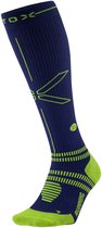 STOX Energy Socks Hardloopsokken Heren - Compressiekousen - Compressie Sokken Hardlopen - Sportsokken Donkerblauw - Maat L: 43-47 - 1 Paar