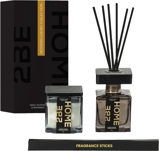 2BEHOME Geurkaars & Geurstokjes