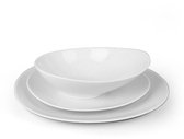 Bol.com Médard de Noblat - Sven White - Serviesset 18-delig - 6 persoons - Porcelein aanbieding