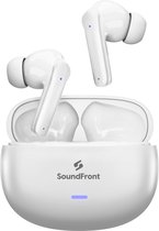 Bol.com SoundFront Ultimate Draadloze Oordopjes - Bluetooth Oortjes - 26dB Active Noise Cancelling - Oortjes draadloos - Geschik... aanbieding