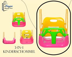 3-in-1 tuinschommel voor kinderen – veilig en leuk voor binnen en buiten – schommelstoel – schommelbank – schommelstoel baby – schommels - 32351
