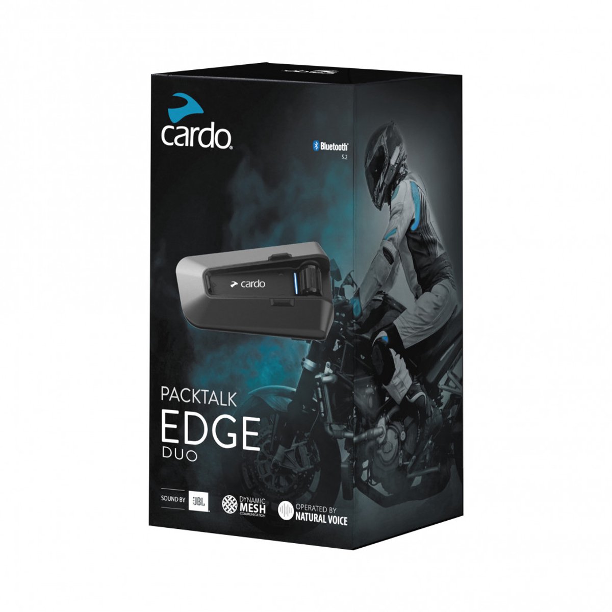 Cardo Packtalk Edge Dual Bluetooth Communicatiesysteem - Maat - Bluetooth Intercom