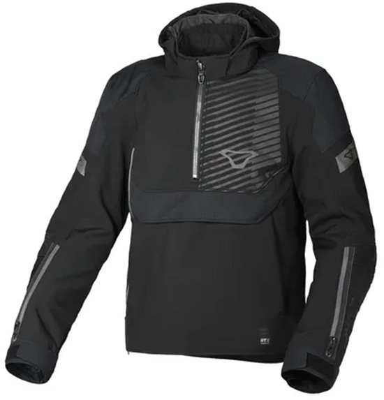 Macna Traffiq Textile Waterproof Jas Zwart - Jas