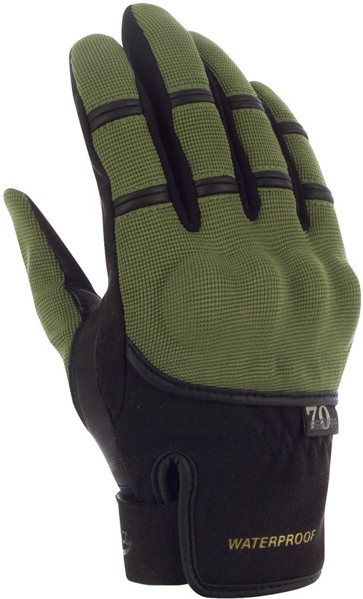 Segura Lady Zeek Evo Khaki Zwart Motorhandschoenen - Maat T6 - Handschoen