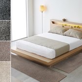 Tapis de chambre Karat - Lyon - Marron - Set 2 - 1 Tapis 67 x 330 cm + 2 Tapis 67 x 130 cm
