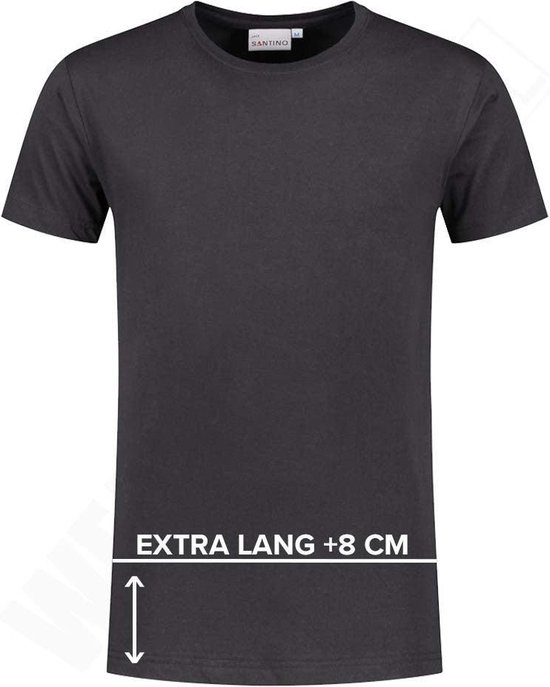 Santino T-shirt extra long Jace plus
