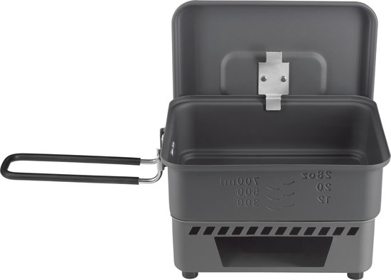 Esbit Outdoor Kooktoestel 1,1L - Brander met Kookpot - Aluminium — afbeelding 4