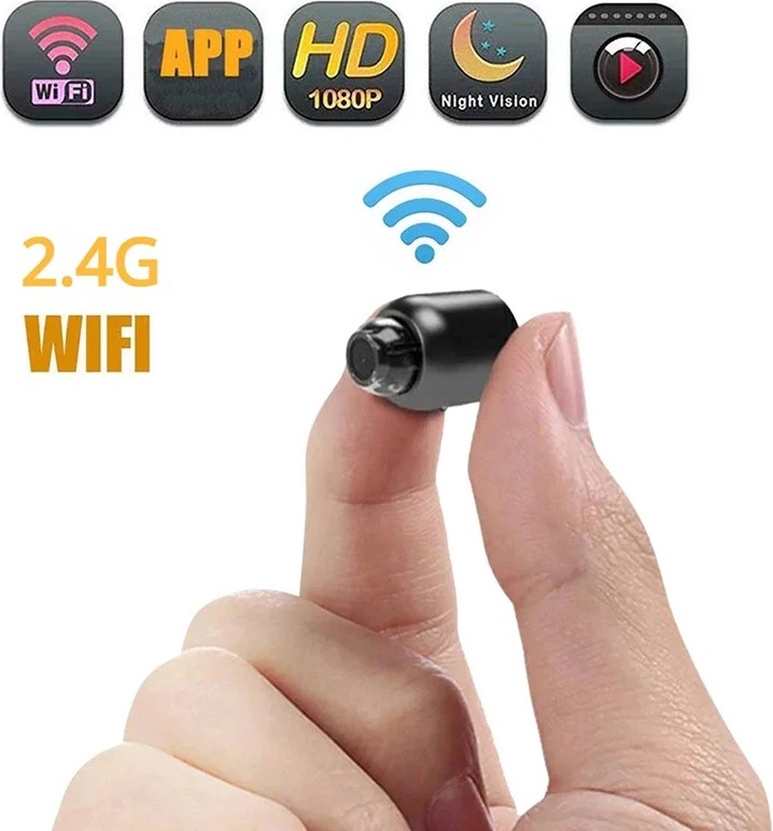 Mini Camera HD 1080P Intelligente Beveiligingscamera WiFi - afbeelding 2