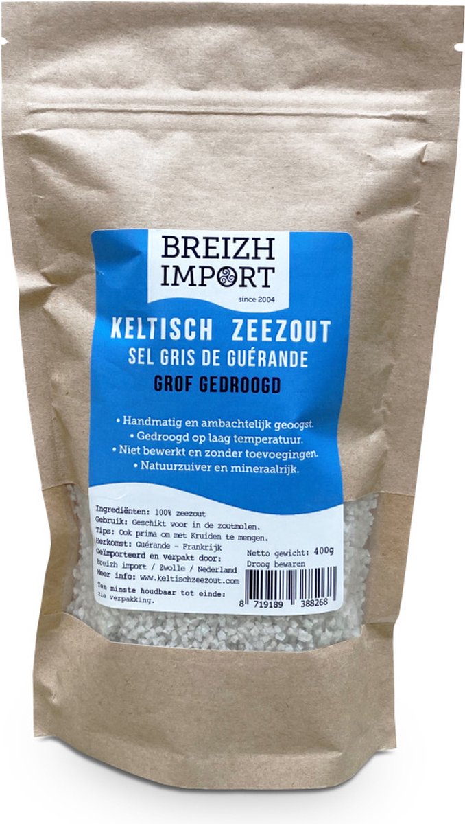 Goedkoopste Breizh Import Keltisch Zeezout 400GR