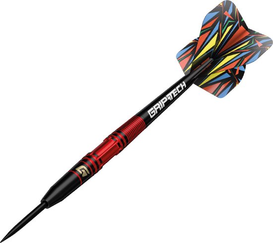 GOAT - Athlete Rode Messing Steeldarts 11 Gram, Incl. 3 Barrels, 3 Flights & 3 Shafts van GOAT — afbeelding 5