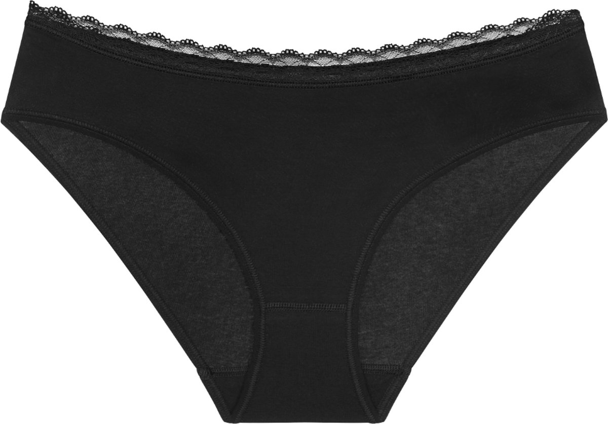 Triumph Feel Of Cotton Tai slip 10224973-0004 BLACK-48
