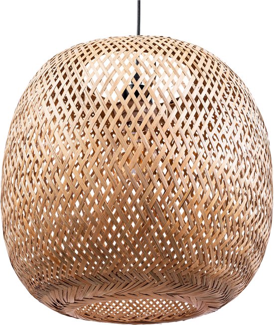 Toolight App1326-1CP Lampe à Suspension Beige 35x37x35cm