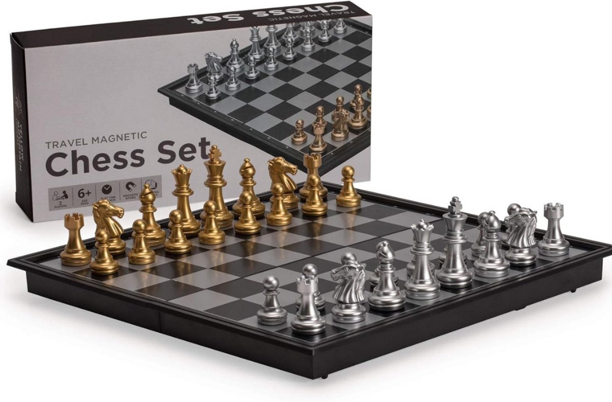 Magnetisch reisschaakbord