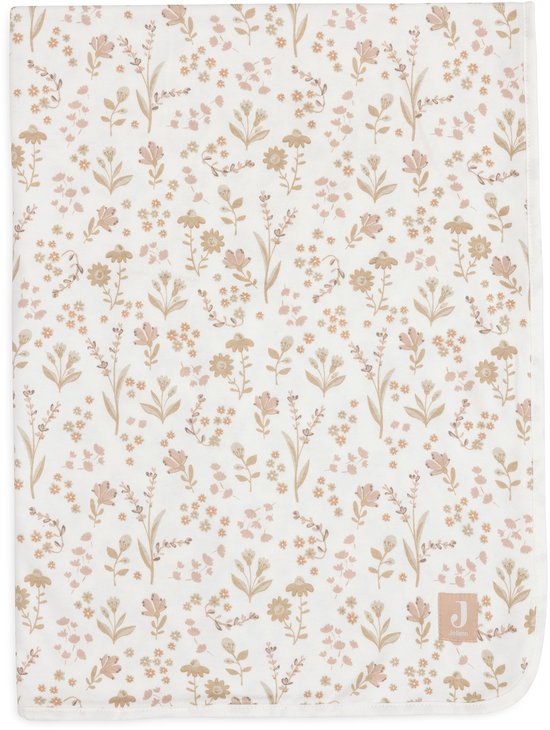 Jollein Deken Wieg Jersey 75x100cm - Wiegdekentje Baby - Bloomy