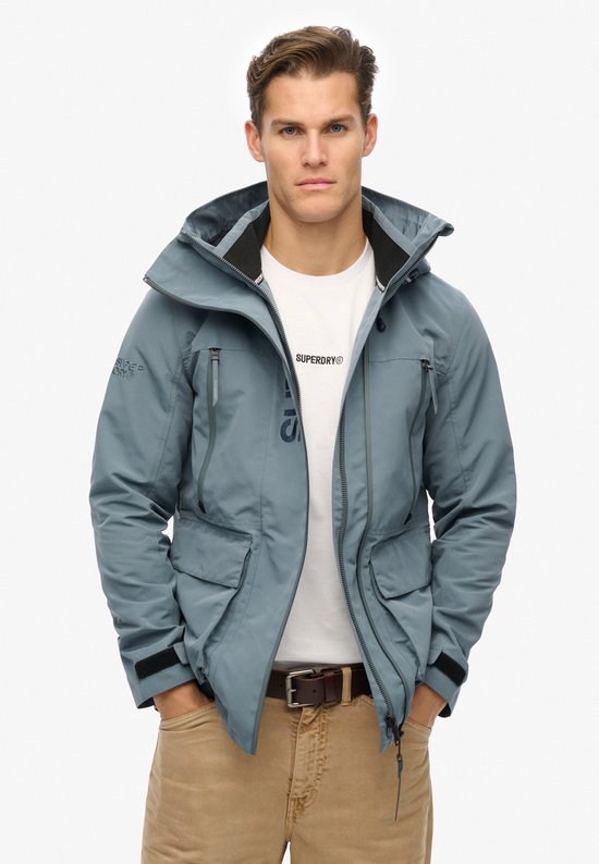 Superdry - Capuchon Ultimate Geborduurde Windbreaker - Heren