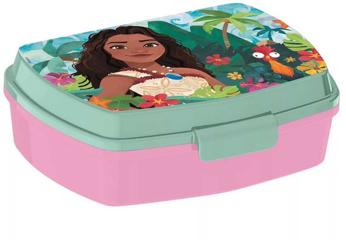 Vaiana lunch box, Vaiana brood trommel, Brooddoosje, Vaiana, Lunchbox