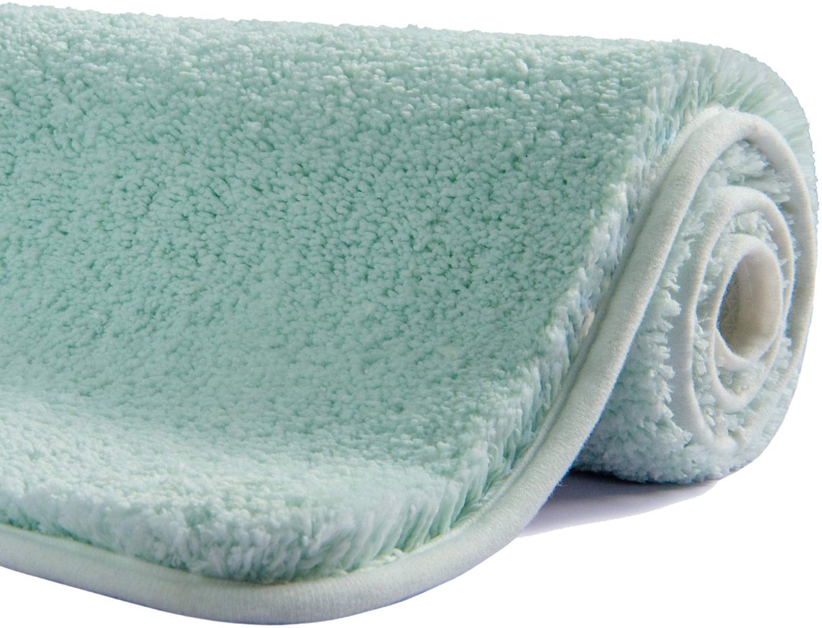 My Ninki ® Antislip Luxe Badmat van 80x50 cm met Zachte en Waterabsorberende Microvezel