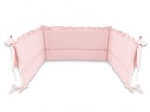 Babybam Bedomrander Royal Ruches Roze-180 X 30 cm