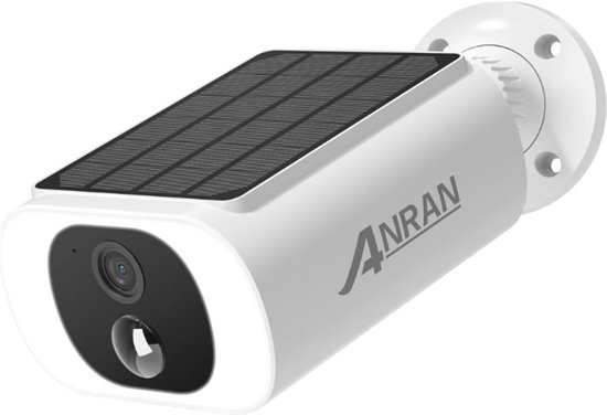 ANRAN 2K 3MP HD Camera - bewakingscamera voor buiten - Camera Beveiliging Draadloos Wifi - Camerabewaking - Buitencamera Wifi Met App - Wifi Beveiligingscamera Set Buiten - Camerabewaking Draadloos - Buitencamera - Beveiligingscamera Draadloos Buiten