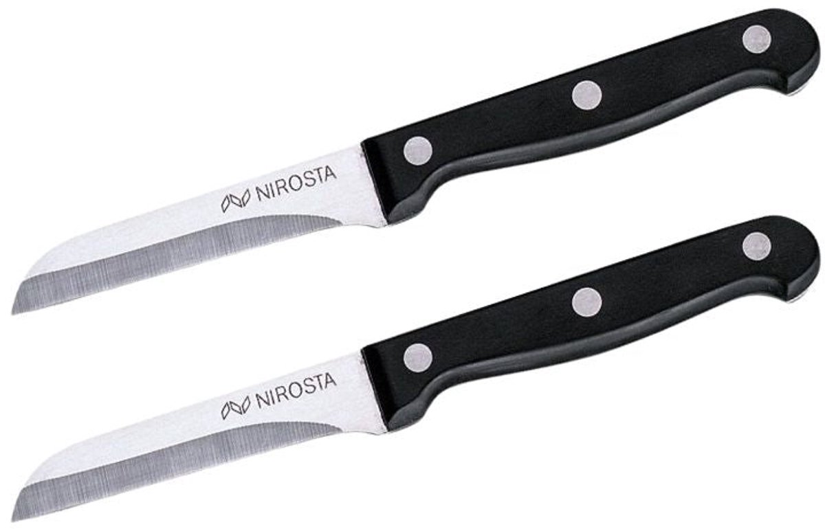 Set van 2 groentemessen 18 cm Nirosta
