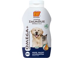 BF Petfood Vloeibaar Schapenvet met Zalmolie Huid, Vacht en Gewrichten 250 ml