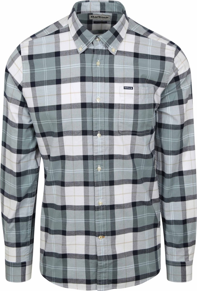 Barbour Shirt Lewis Tailored Northshore Tartan - Maat L - Heren - Overhemden Casual