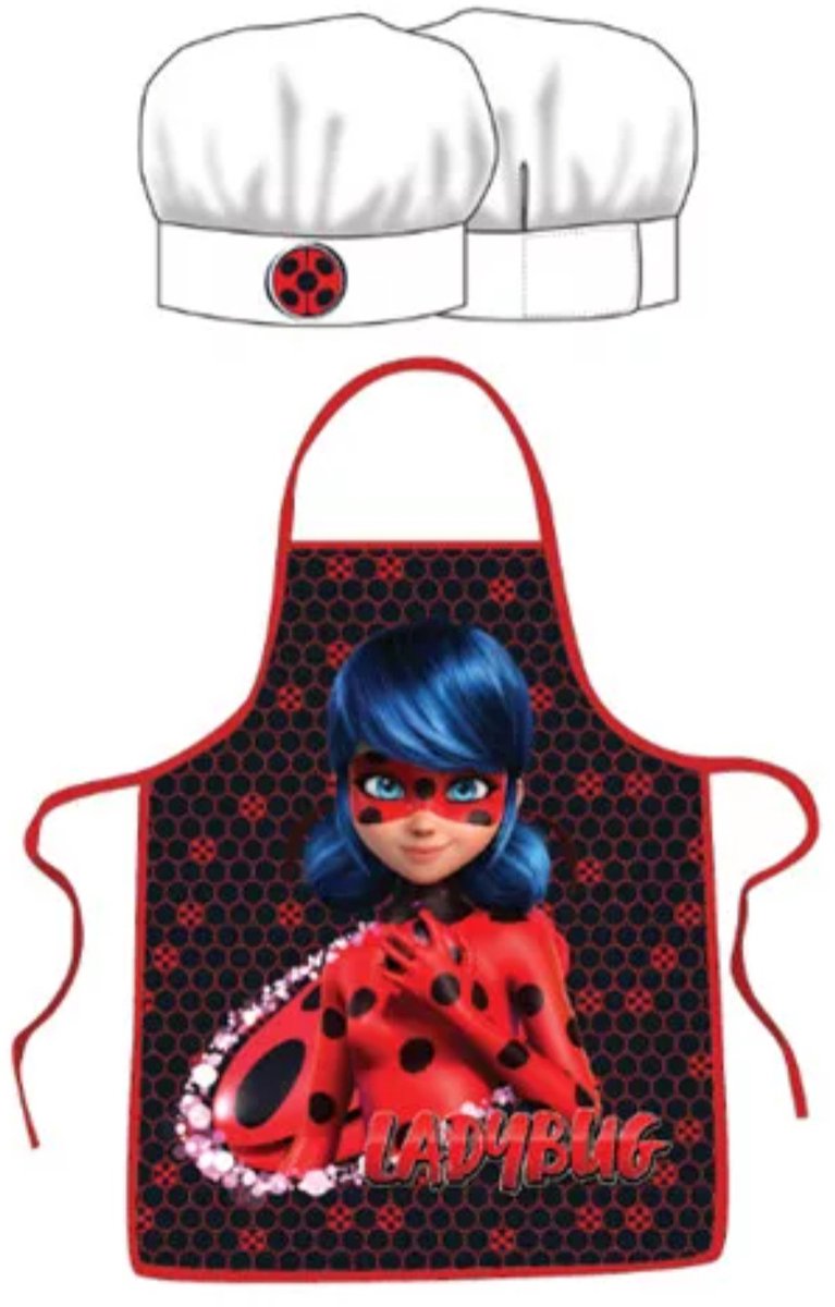 Miraculous Ladybug kinderschort in twee delen