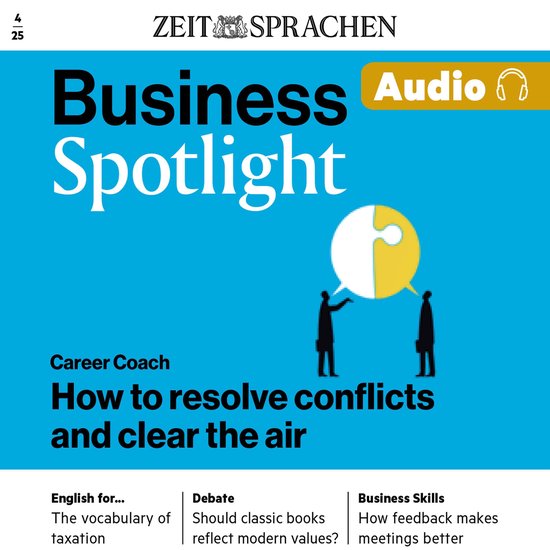 Business Englisch lernen Audio – Konflikte im Team lösen - cover