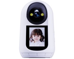 Babyfoon met Camera - Tweeweg Video & Audio - Baby Monitor - Lichaamstracking - WiFi Camera - Beweging Detectie & Alarm