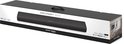 Doos van de Harman Kardon Enchant 900 soundbar met een afbeelding van de soundbar en productdetails.