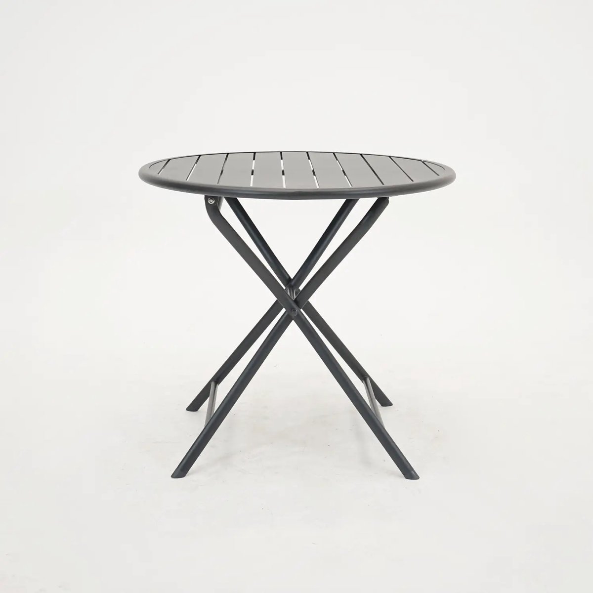 Tuintafel Globe 80cm rond grijs