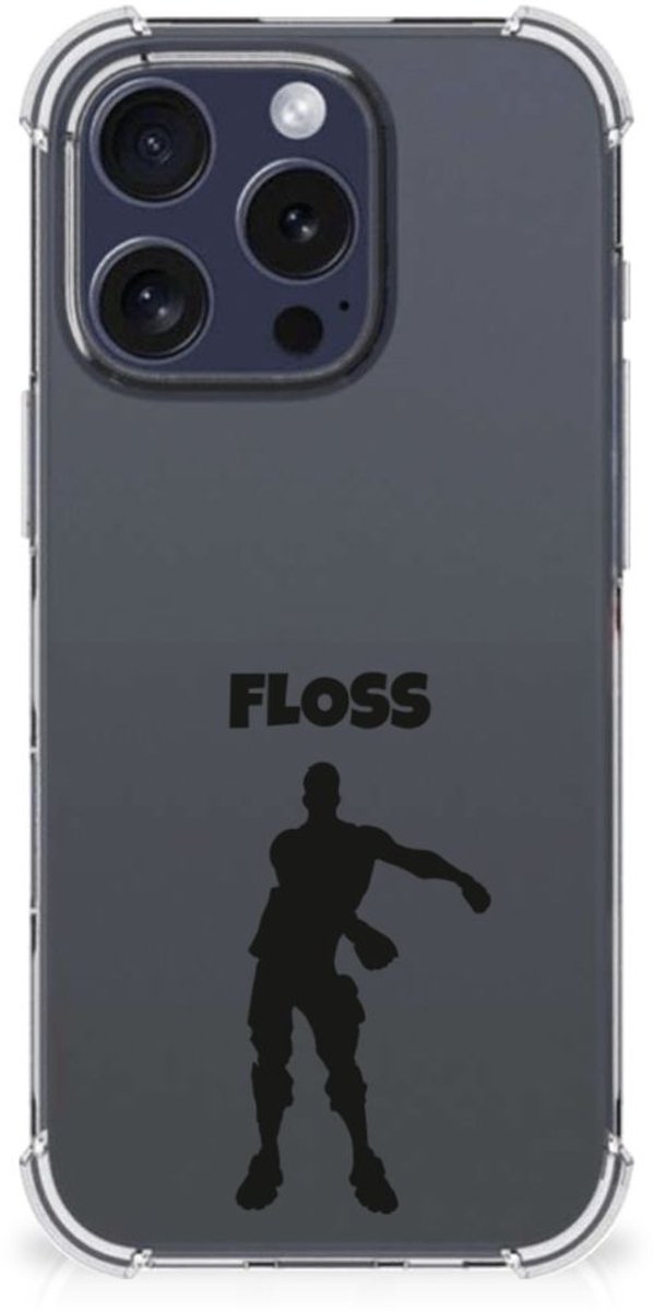 iPhone 16 Pro Stevig Bumper Hoesje Floss