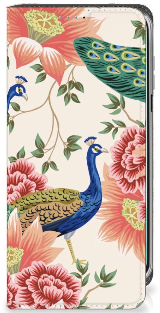 Hoesje maken voor Samsung Galaxy A16 5G/4G Pink Peacock