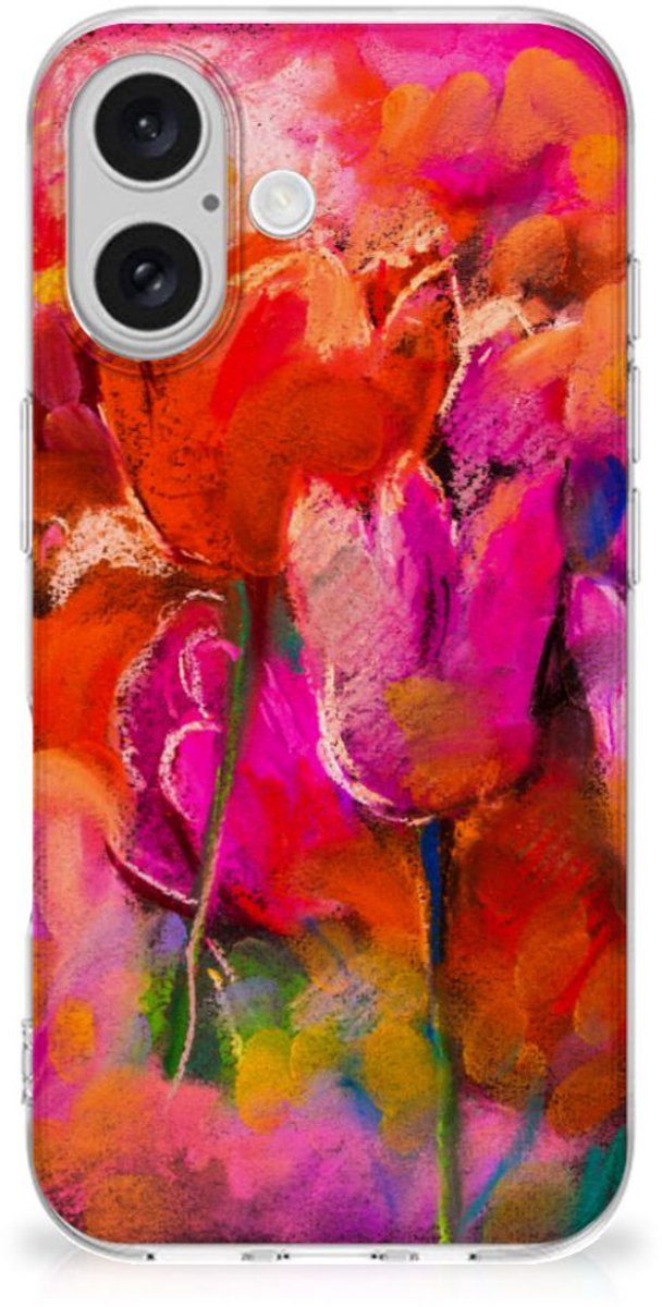 Hoesje maken iPhone 16 Tulips