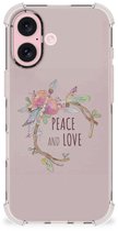 iPhone 16 Bumper Housse Solide Boho Text