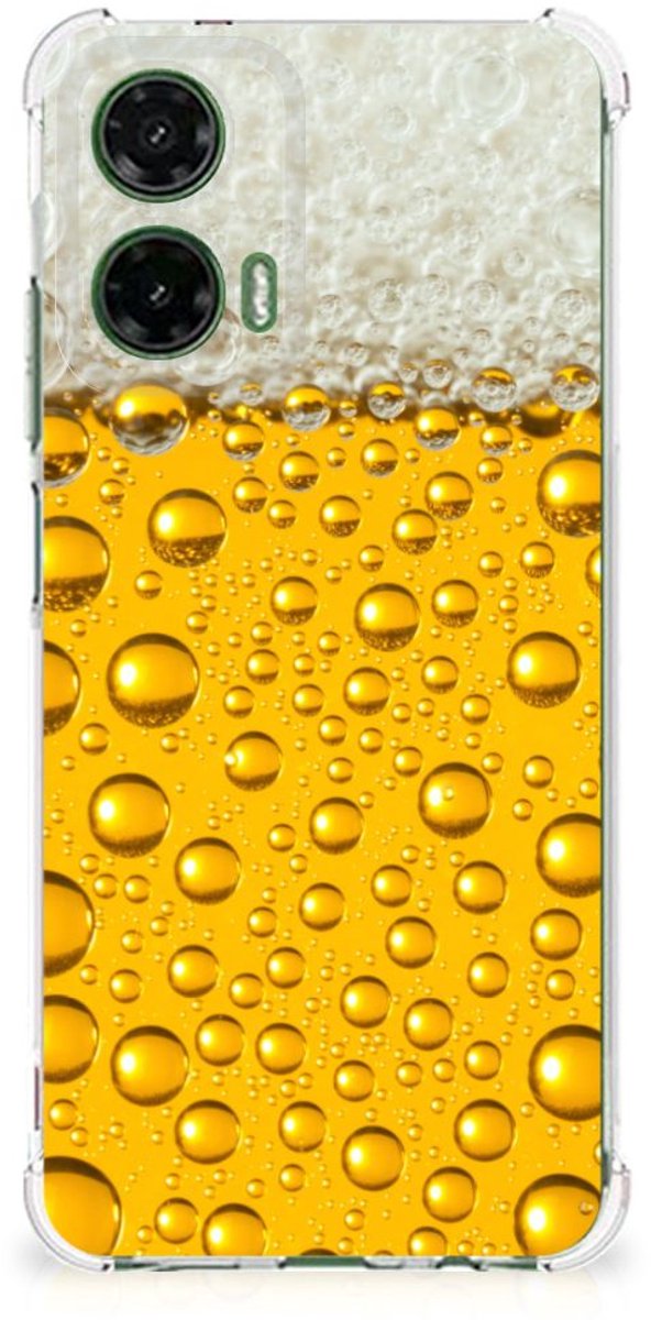 Back Cover voor Motorola Moto G35 Beschermhoes Bier