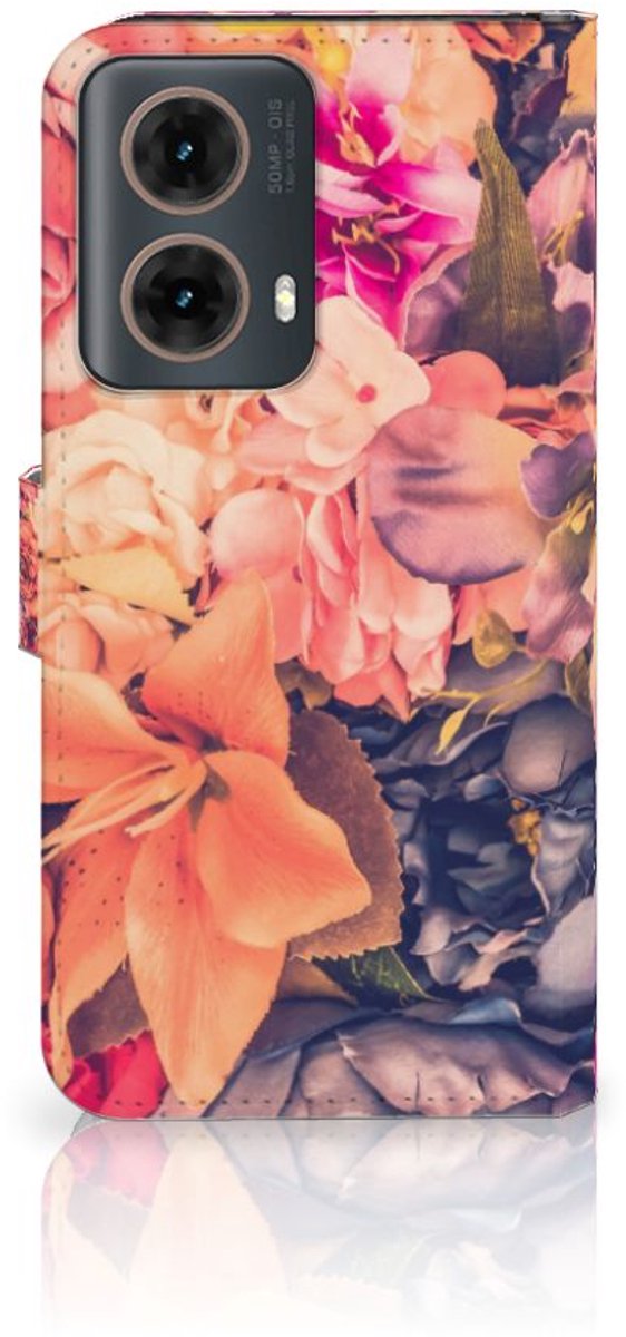 Motorola Moto G85 Hoesje Bosje Bloemen