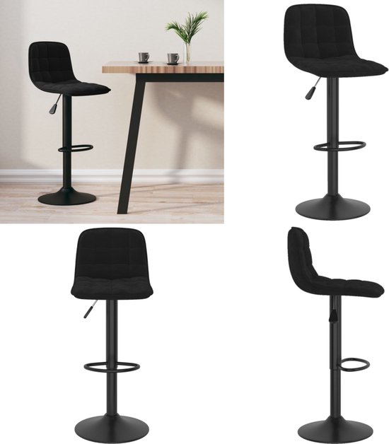 vidaXL Barstoelen 2 st echt leer en massief acaciahout
