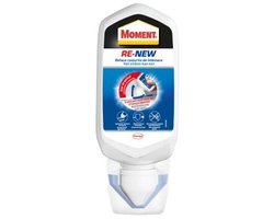 Henkel Re-New Witte Siliconen Voegen Vernieuwer en Reparatiepasta, Schimmelbestendig en Waterdicht, 80 ml