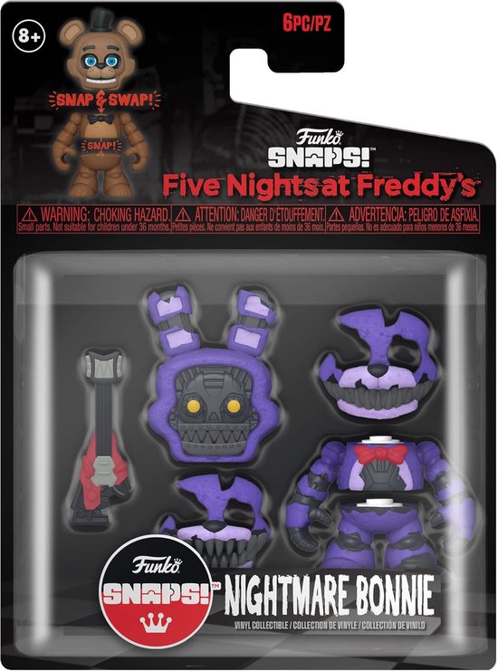 Funko Snaps Nightmare Freddy - FNAF Five Nights at Freddy's actiefiguur