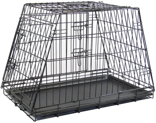 MaxxPet Hondenbench - Bench - Bench voor honden - Hondenbench Opvouwbaar - 78 x 47 x 55 - Zwart