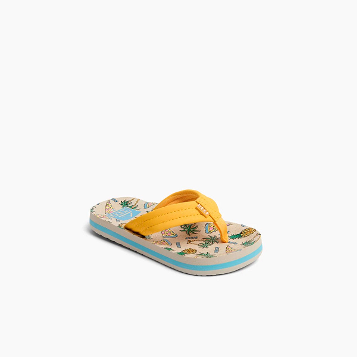 Reef Teenslipper Kids Ahi Hawaiian Pizza Grijs