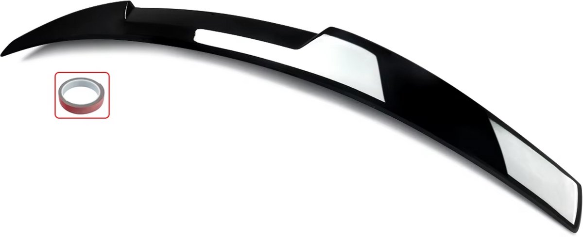 Achterspoiler Wing - M4 Stijl - Gloss Black - Voor Audi A5 B8/B8.5 Coupe (2008-2016)
