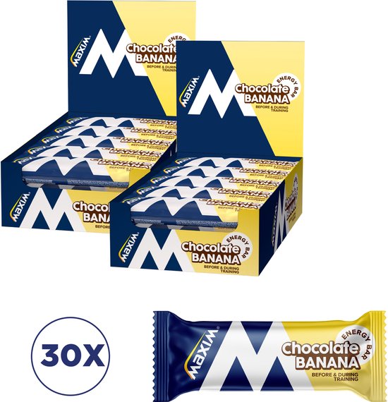 Maxim Pro Energy Bar - 30 x 56g - Energierepen - Sportvoeding - Chocolate Banana